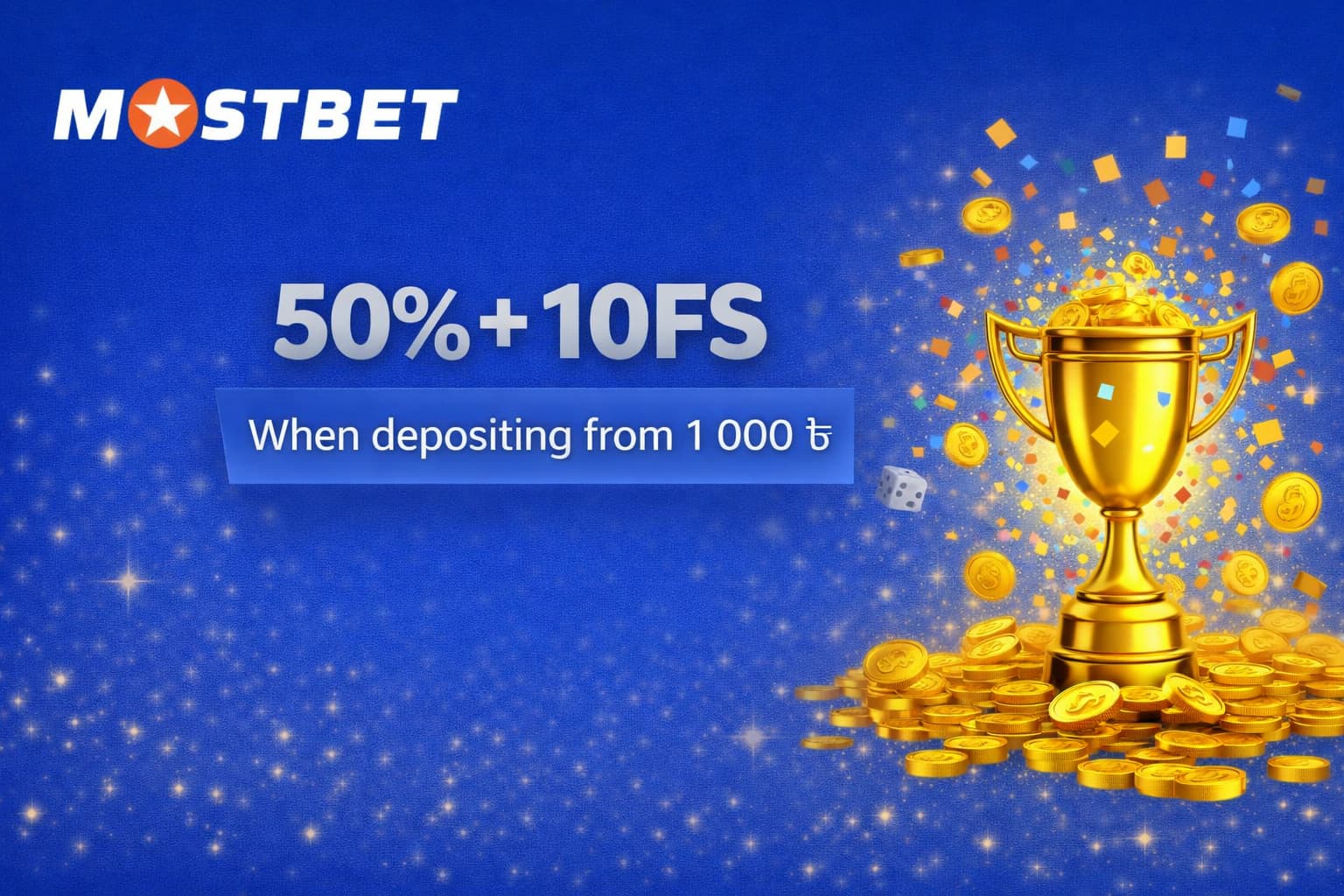 Second Deposit Bonus - 50% And 10 Free Spins